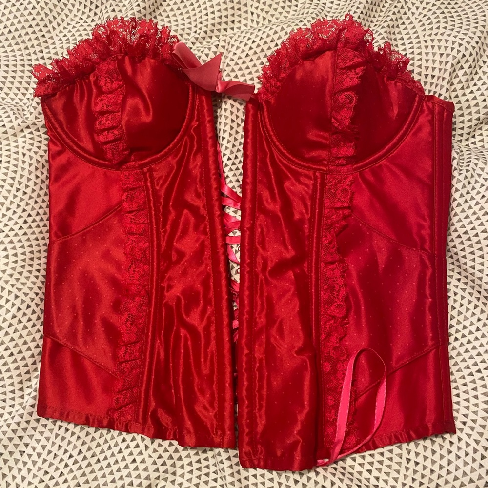 Red NWT Victoria’s Secret bustier